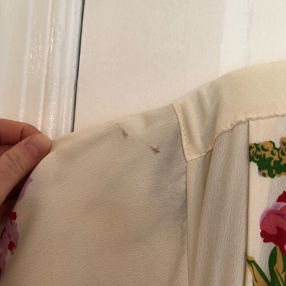 Vintage Annette Dean Floral Midi Dress - Picture 10 of 11